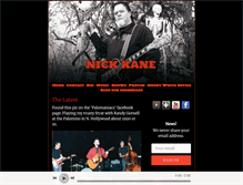 Tablet Screenshot of nickkane.com